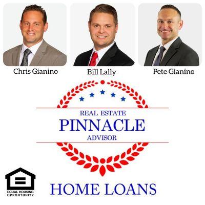 Pinnacle Real Estate Advisor Home Loans executive team.