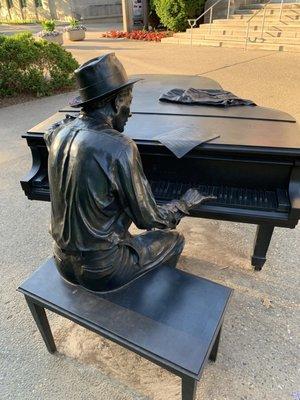 Hoagy Carmichael Landmark Sculpture