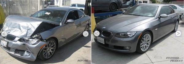 Before Pico Auto Center and after Pico Auto Center