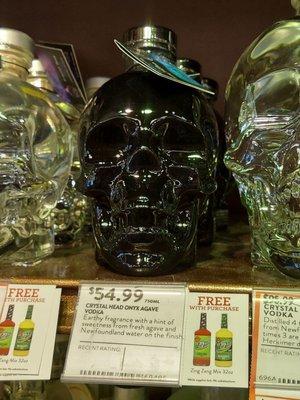 Crystal Head Onyx Agave Vodka