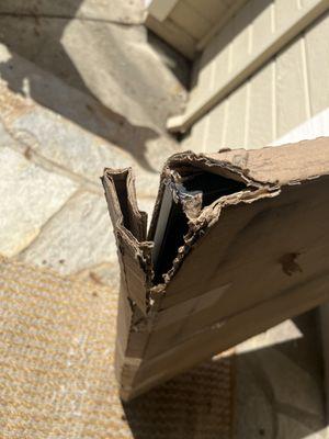 Damaged package