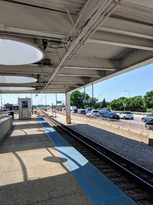 Rosemont: TAKE the Train! (Moving traffic though)