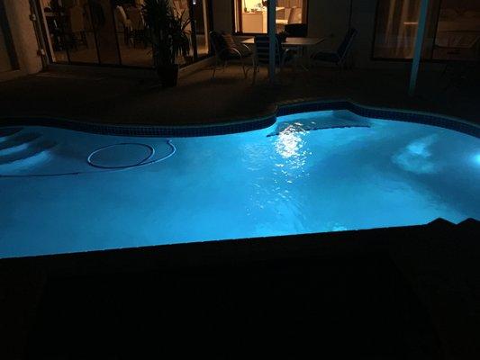 Color Changing Pool Light