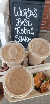 Shakes on the go.