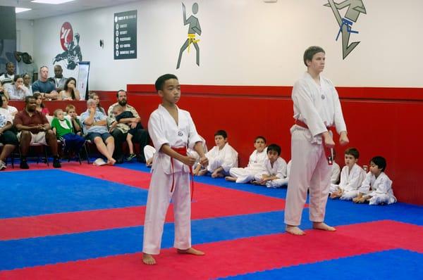 Brown Belt Testing