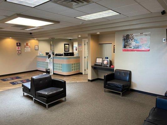 Patient Check-in and Waiting Area