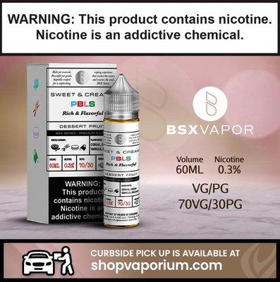 BSX Basix Freebase Eliquid