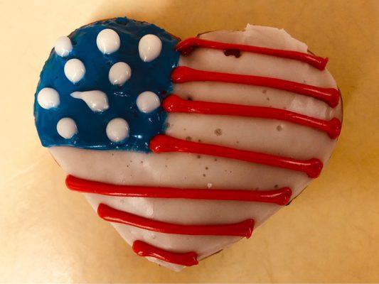 Independence Day donut