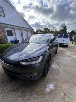 My clean Tesla!