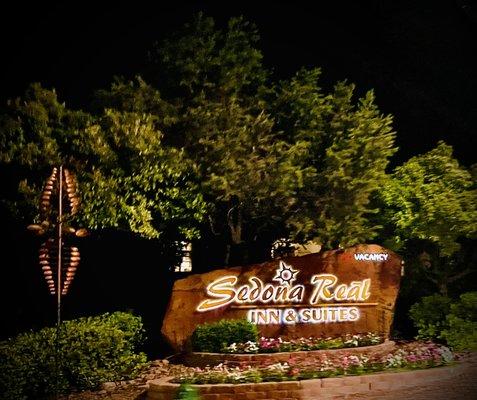 Sedona Real Inn and Suites off of 89A and Arroyo Piñon Dr.