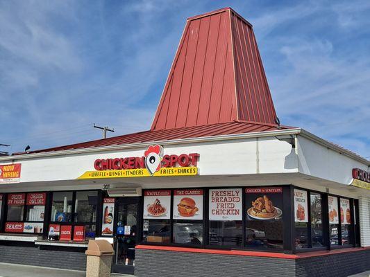 Chicken Spot. The place was fairly busy during lunch.