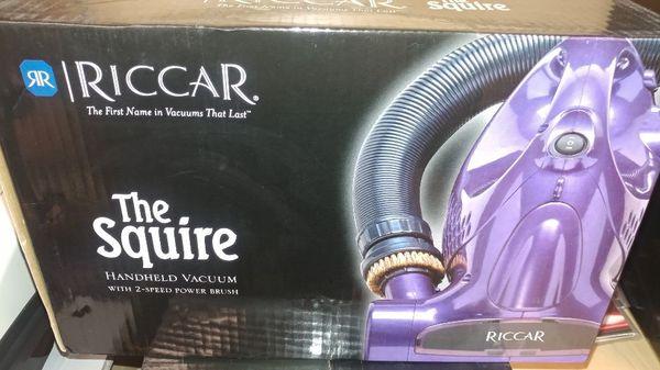 The riccar handheld vacuum