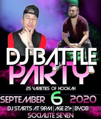 Battle of the Hiphop and Latin music with DJ Elevate and DJKairoking. Come and see what top Dj's of Houston and Katy jam through night.