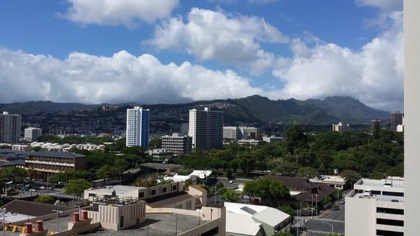 View from the 12th floor of this building.