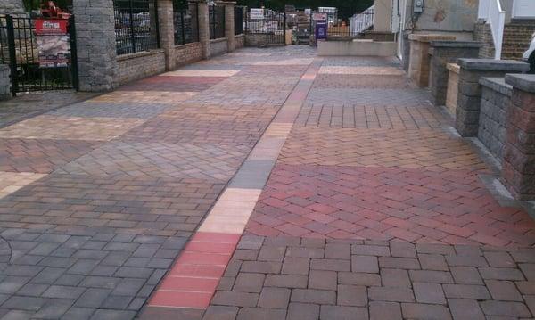 Cambridge Paver display