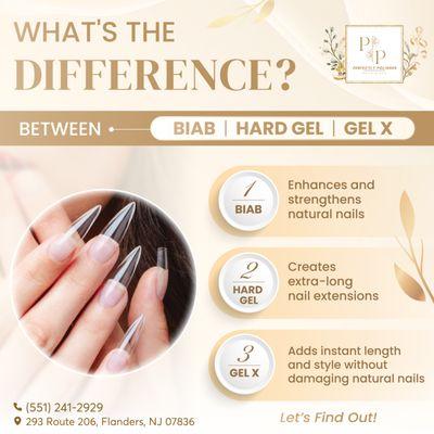 Curious about the best nail enhancement for you? Let's break it down!