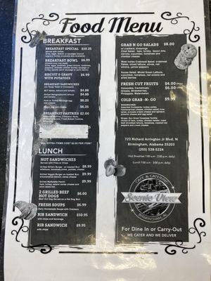 Menu.