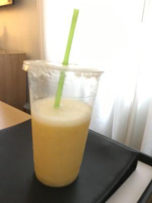 Large Iced Banana Smoothie=$7.00