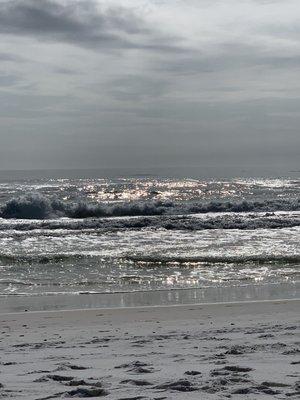 Beautiful beach scene