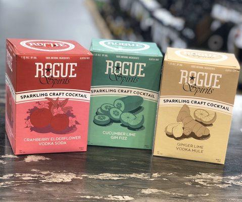 New Rogue cocktails!