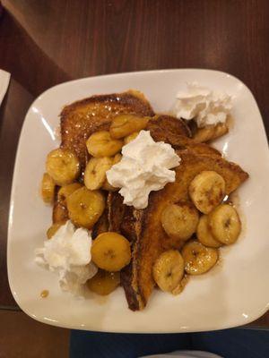 Bananas Foster French Toast