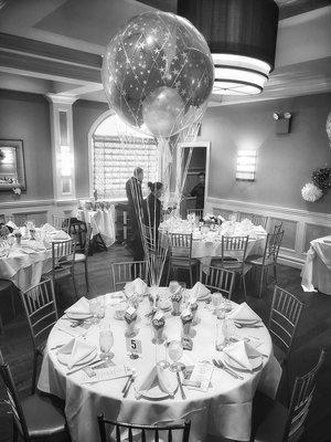 Here is a picture of the balloons on the kids table!!! Thanks again, Angela Di Donna