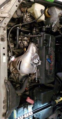 2006 toyota camry water pump replacement!