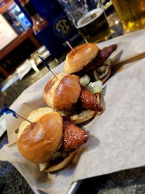 Hot Honey Sliders