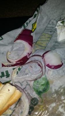 Come on subway, who would eat this?