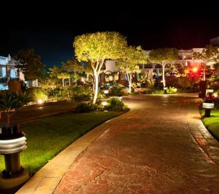 Exterior lighting, outdoor wiring, outdoor speakers, we can do that too.