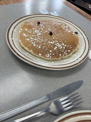 Chocolate chip pancake