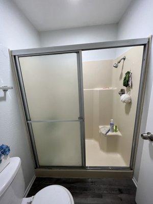 Old shower