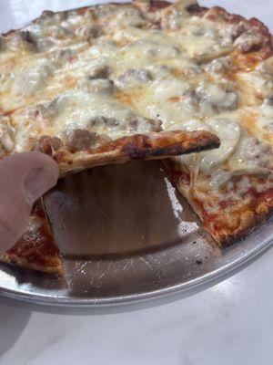 Thinnest crust ever