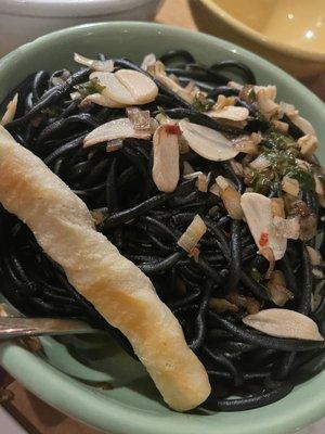 Squid Ink Bucatini Vongole