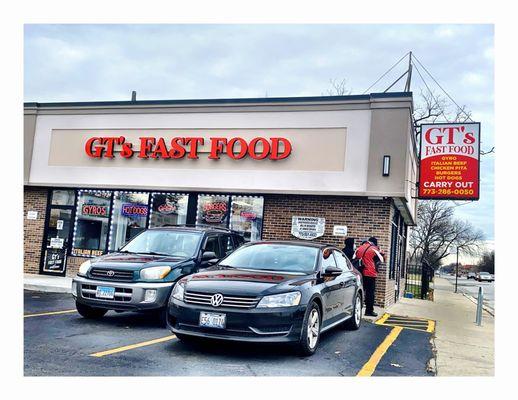 GT's Fast Food!(Pulaski Rd/Foster Ave)Gyros Burgers HotDogs Italian Beef Chicken Taco Burrito Pie.ChicagoFastFood! Pickup Delivery Parking.