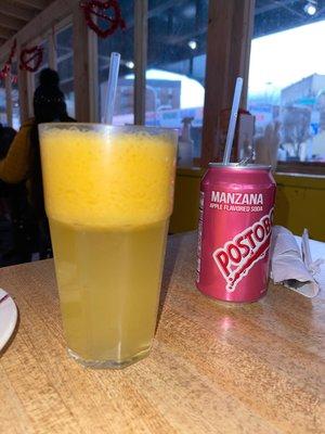 Maracuya Juice & Manzana flavored Soda