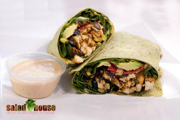 Blackened Chicken Wrap