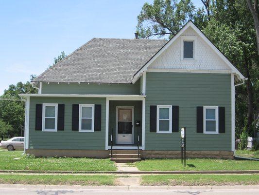 Front of office located at 109 S Buckeye Ave Abilene KS