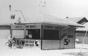 A&W Fond du Lac in 1931.