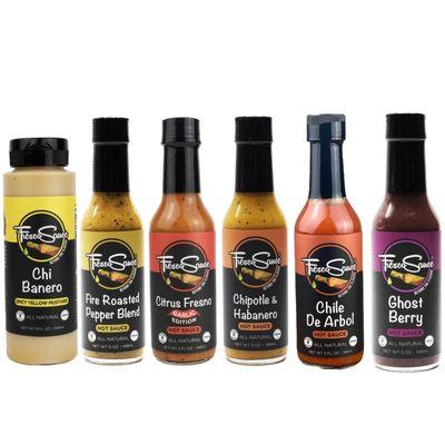 Have you tried our hot sauces? Ask for samples. We usually carry  three or 4 of the flavors in samples.