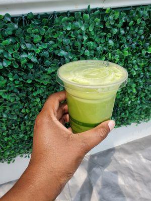 Green juice (Clarity) from Hippie Sippin'