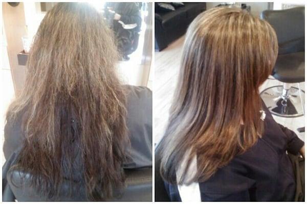 Before & After Color Correction Done by Michelle