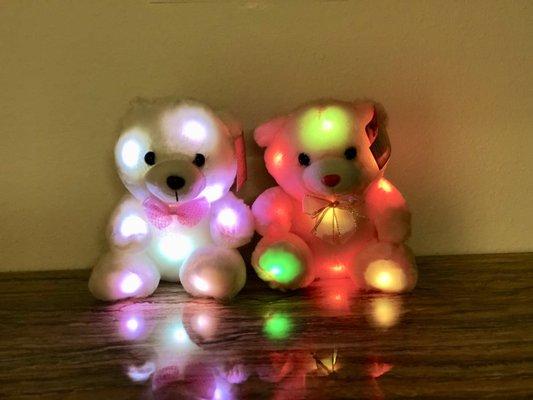 Do you want to listen to your babies heartbeat 24/7? 😍😍  Now giving away light-up, Teddy Bears with  your baby's recorded heartbeat!