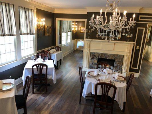 Main floor dining area