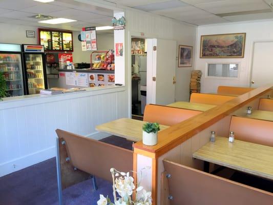 Counter and Dining Area