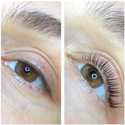 Eyelash lift