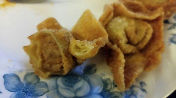 Amazing fried wontons