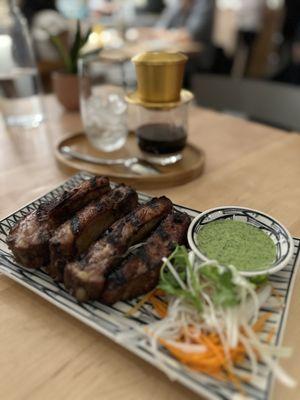 Lemongrass pork spareribs