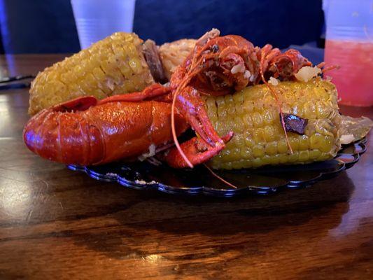 Mmm. Crawfish!