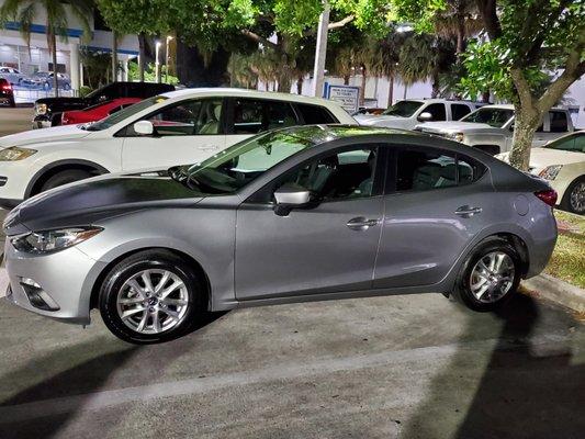 My Son's new 'gently used' 2016 Mazda3 iTouring.